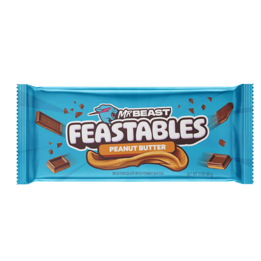 MrBeast Feastables – Peanut Butter Chocolate Bar